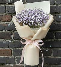 Букет цветов из:  Гипсофила в Любучаны