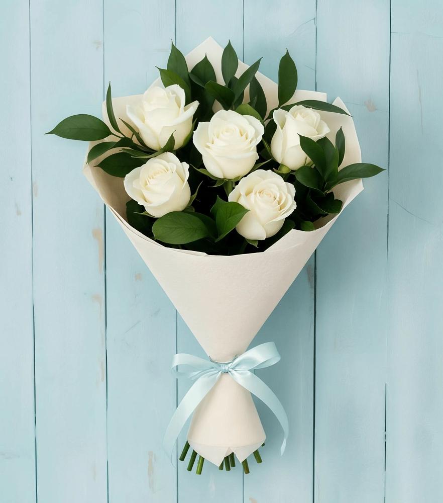 Букет цветов из: Розы в Любучаны