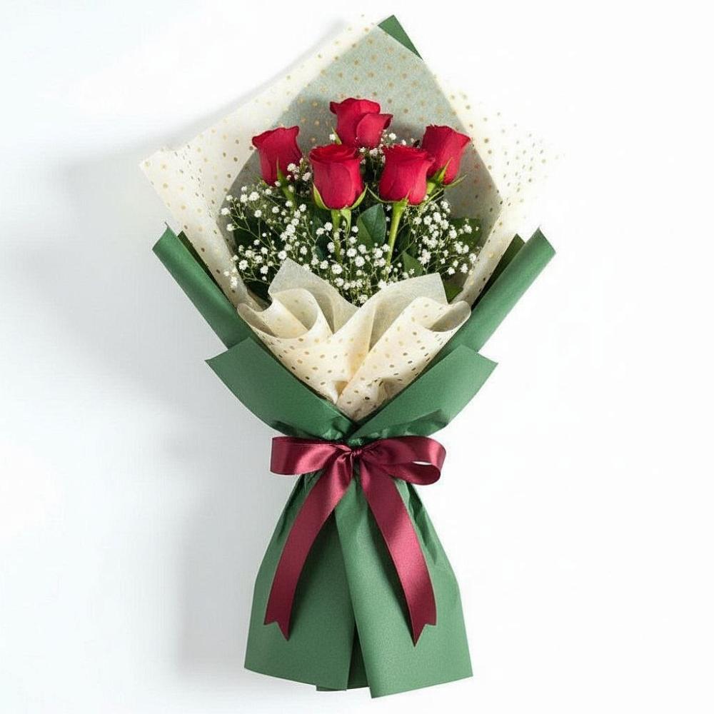 Букет цветов из: Розы в Любучаны