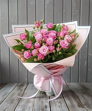 Букет Розовый кустик #REPLACE_PRED# Любучаны