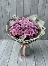 Букет цветов из:  Хризантемы в Любучаны