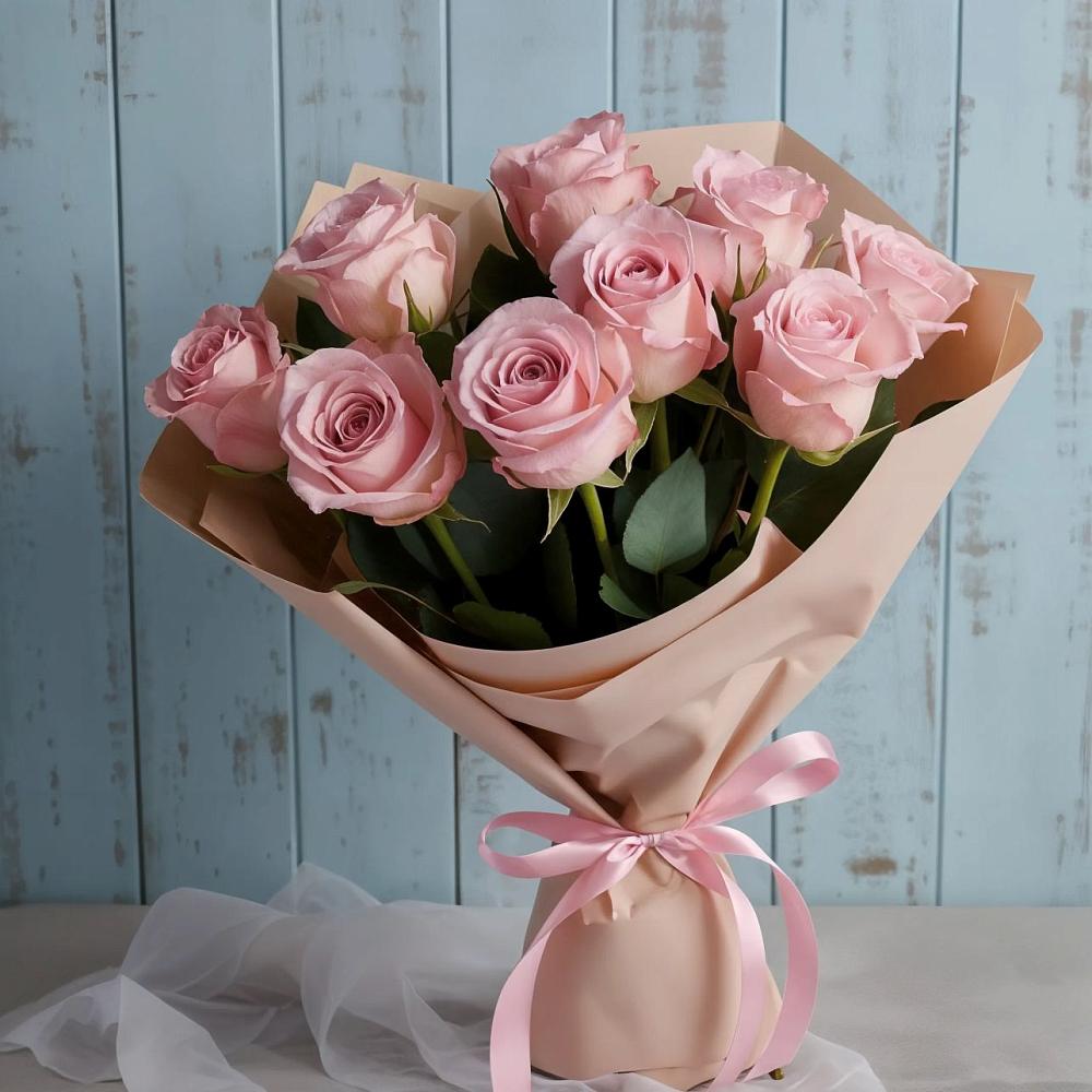 Букет цветов из: Розы в Любучаны