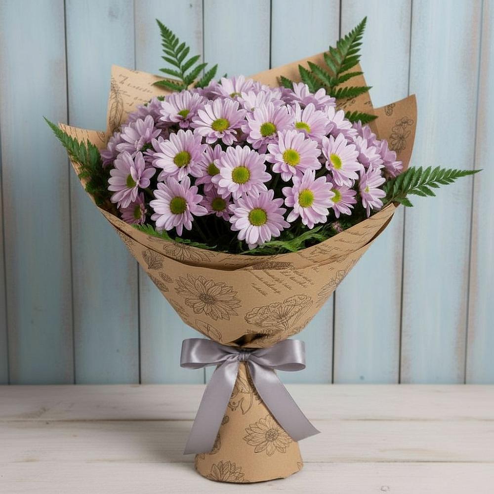 Букет цветов из: Хризантемы в Любучаны