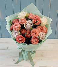 Букет цветов из:  Розы в Любучаны