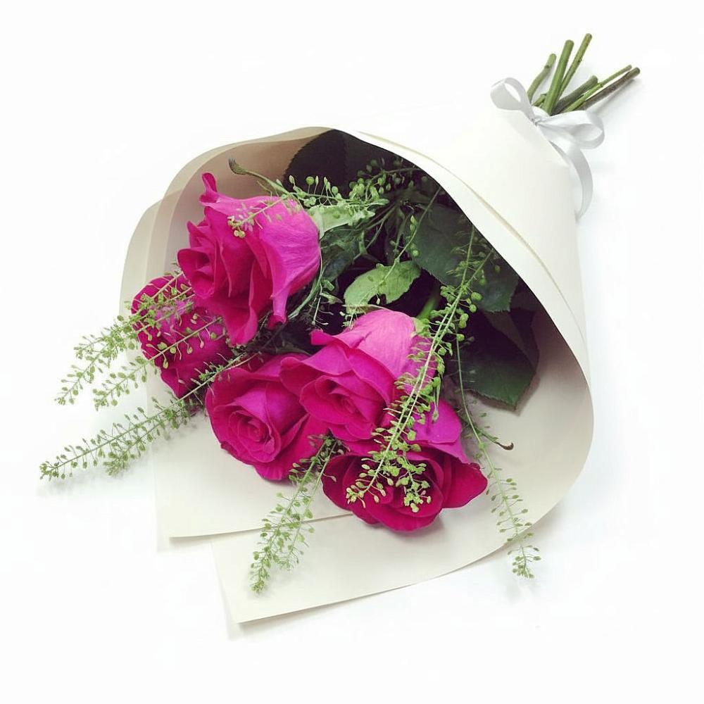 Букет цветов из: Розы в Любучаны