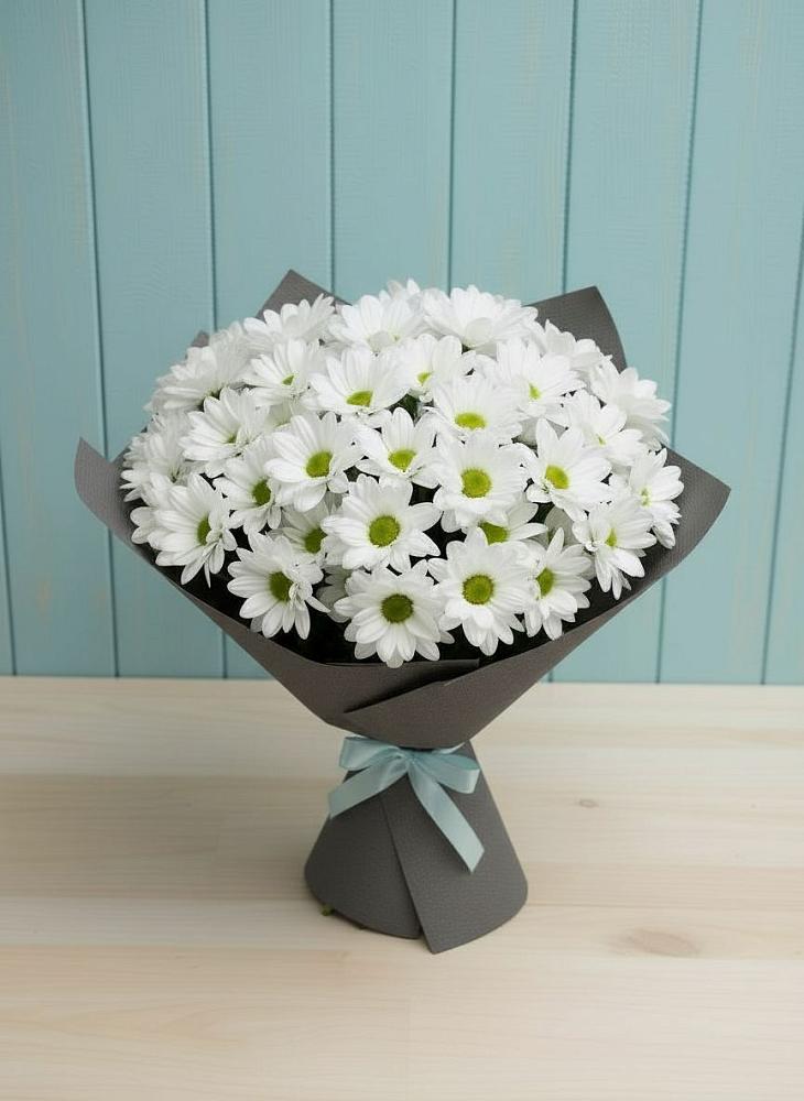 Букет цветов из: Хризантемы в Любучаны