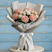 Букет цветов из:  Розы #REPLACE_PRED# Любучаны