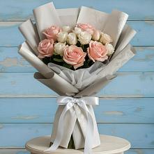 Букет цветов из:  Розы в Любучаны