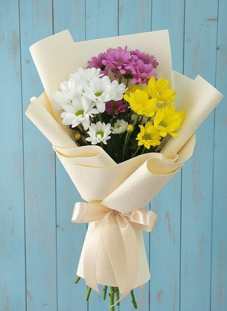 Букет цветов из: Хризантемы в Любучаны