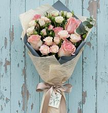 Букет цветов из:  Розы в Любучаны