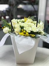 Цветочная композиция из Розы  в Любучаны