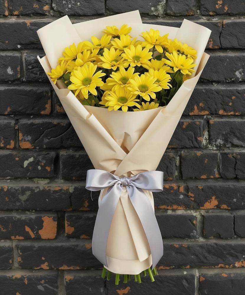 Букет цветов из: Хризантемы в Любучаны
