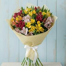Букет цветов из:  Альстромерии в Любучаны