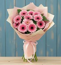 Букет цветов из:  Герберы в Любучаны